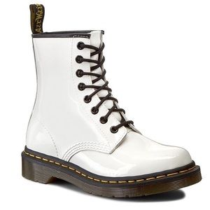 White Dr Martens 1460